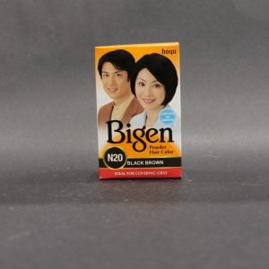 Bigen Powder Hair Color Black Brown N20