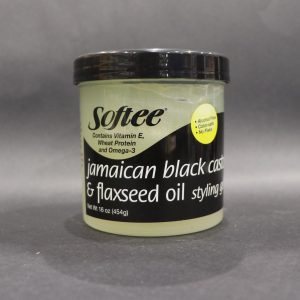 Softee jamaican black castor & flaxseed oil styling gel