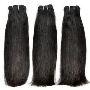 Indian human weft hair extensions